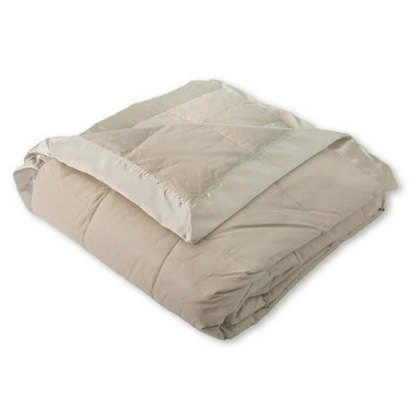 Khaki Down Blanket - Full, 82 x 90 in.