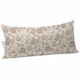thumbnail image 1 of Khaki Fruit Body Pillow Covers 20"x54", Country Retro Floral Botanical Plant Soft Brushed Microfiber Breathable Throw Pillow Covers, Pillowcase with Zipper for Couch Sofa Bedroom Living Room, 1 of 9