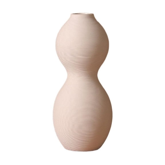 Khaki Gourd Ceramic Vase Simple Flower Arrangement Dry Flower Decorative Arrangement
