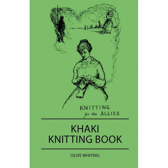 Khaki Knitting Book, (Paperback)