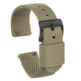 thumbnail image 1 of Uxcell Khaki Nylon Watch Band 20mm Width Soft and Comfortable Nylon Strap with Black Buckle, 1 of 6