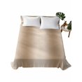 thumbnail image 1 of Khaki Ombre Flat Sheets Only Queen Size, Soft Breathable Bed Top Sheets for Mattress, Modern Abstract Art Farmhouse Gradient Luxury Bedding Flat Sheets for Home Hotel Bedroom Bed Protection, 1 of 9