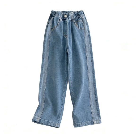 Khaki Pants For Boys & Chino Pants - Soft Twill Straight Leg Pants For Boys, Classic Preppy Style School Pants For Everyday School & Weekend Casual (3-14 Years)