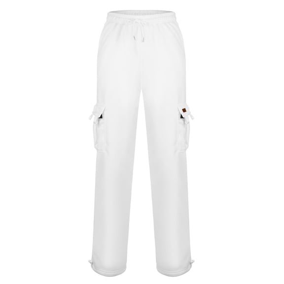 Khaki Pants Mens 34 Waist Men's Cargo Pants Sweatpants Jogger Work Trousers Relaxed Fit Loose Casual Lightweight Slacks with Multi Pockets Black