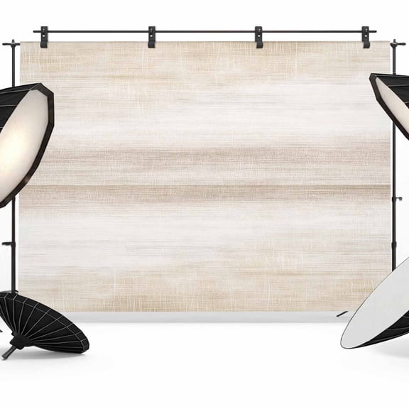 Khaki Photography Backdrop 7x5FT, Abstract Light Beige Ombre Linen Texture Modern Rustic Classic Photo Backdrops, Background for Photography Studio Photo Studio Background, Back Drop for Photoshoot