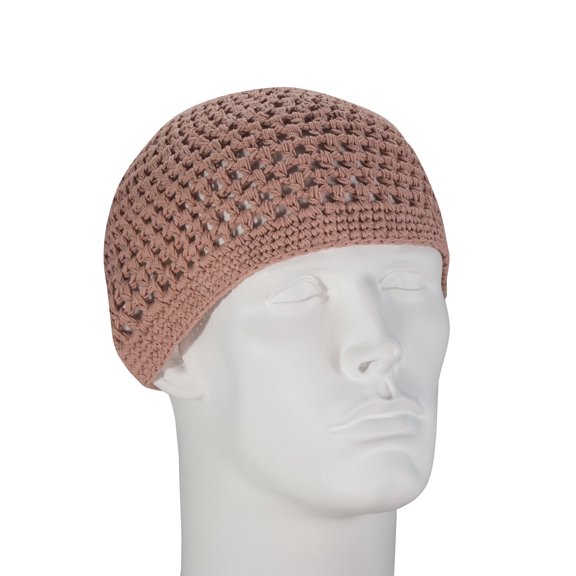 Khaki Single Weave Kufi - Single Piece