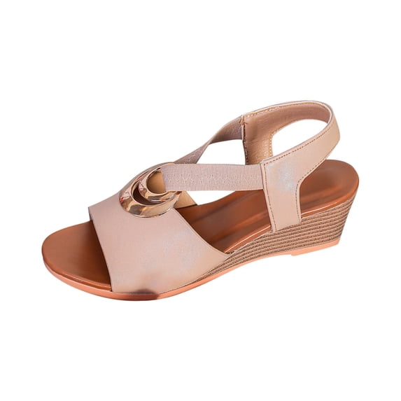 Khaki Women Versatile Footwear With Khaki Tone And Open Toe For Various Outings