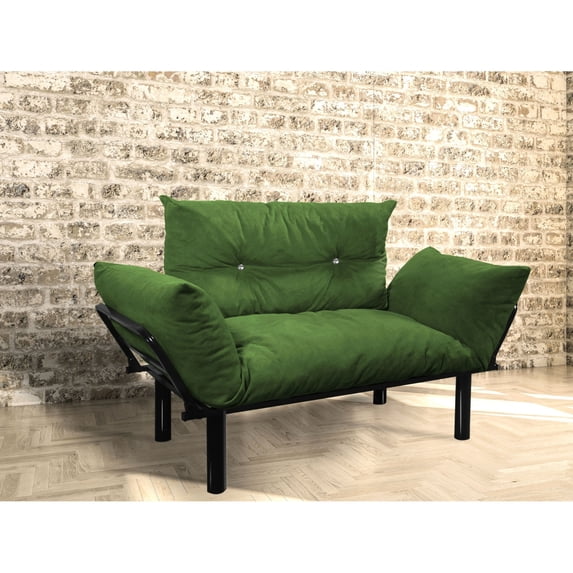 Khaki-colored, small | Suits living rooms and bedrooms with limited space | High legs for convenient cleaning