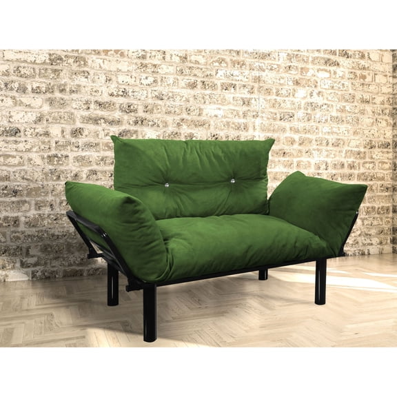 Khaki-colored, small | Suits living rooms and bedrooms with limited space | High legs for convenient cleaning