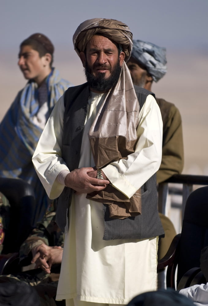 Khakrez district governor Afghanistan Canvas Art - Stocktrek Images (24 x 35)