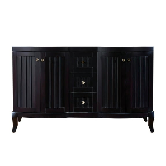 Khaleesi 60" Double Cabinet in Espresso