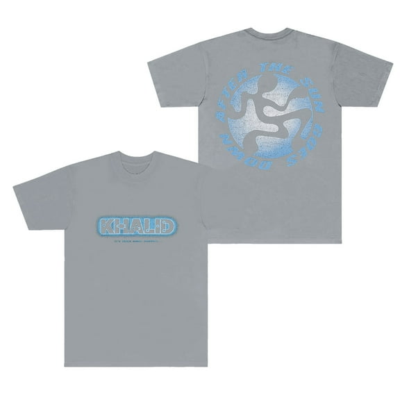 Khalid After The Sun Goes Down T-Shirts Streetwear Tops Women Men HipHop Short Sleeve Tee