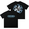 thumbnail image 1 of Khalid After The Sun Goes Down Vintage Wash T-Shirts Women Men HipHop Cotton Short Sleeve Tee, 1 of 6