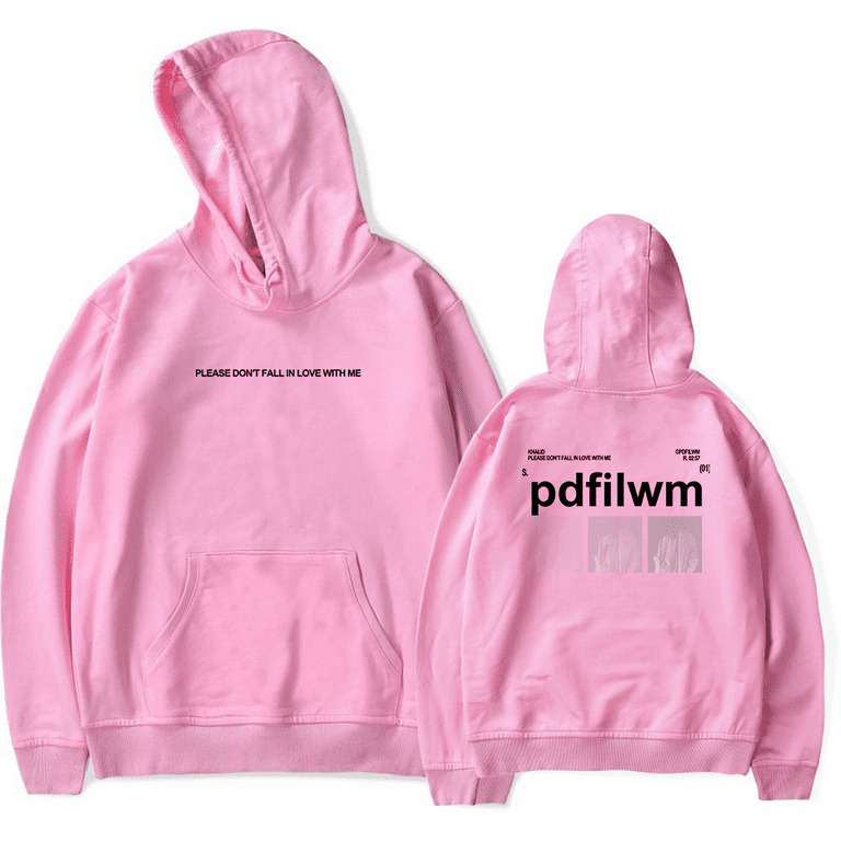Khalid Merch Please Don t Fall In Love With Me Hoodie Unisex Fashion Long Sleeve Sweatshirt Walmart