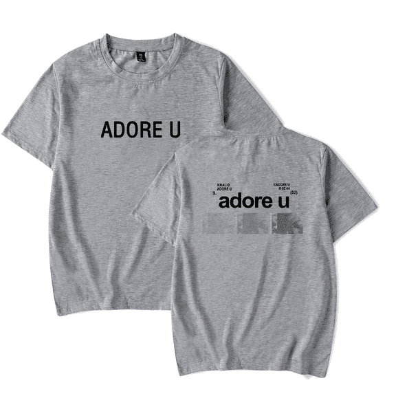 Khalid Merch T-Shirt Sincere Adore U T Shirts Tracklist Short Sleeve For Fans Men Women Top Tee Streetwear