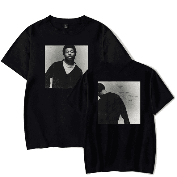 Khalid Merch T-Shirt Sincere Album Cover T Shirts Tracklist Short Sleeve For Fans Men Women Top Tee Streetwear