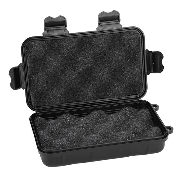 Khall Outdoor Box,EDC Outdoor Survival Waterproof Equipment Sealed Box Dustproof Pressure-Proof , Outdoor Survival Box