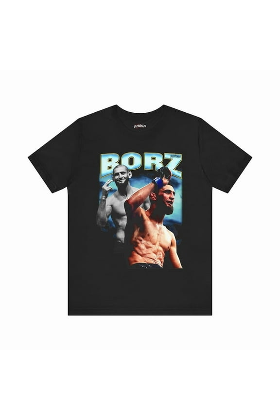 Khamzat Chimaev T-Shirt, MMA UFC Fighter Tee, Gift for Men, Unisex Jersey Short Sleeve Shirt