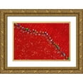 thumbnail image 1 of Khan Ronnie, Azim 14x11 Gold Ornate Wood Framed with Double Matting Museum Art Print Titled - Picking Red Chilies, 1 of 4