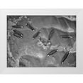 thumbnail image 1 of Khan Ronnie, Azim 14x11 White Modern Wood Framed Museum Art Print Titled - Boats And Life, 1 of 4