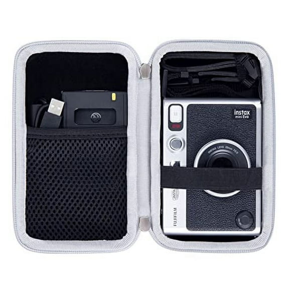 Khanka Hard Carrying Case Compatible with Fujifilm Instax Mini Evo Instant Camera