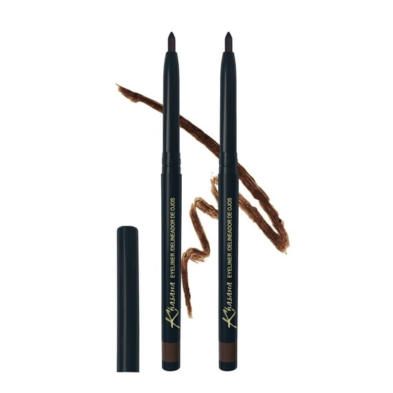 Khasana Eyeliner Automatic Pencil, Glide On, Waterproof, Ultra Smooth & Creamy Application, Long-Lasting, Luminous Formula, Smudge-Proof, Ophthalmologist Tested, Cruelty Free & Vegan.