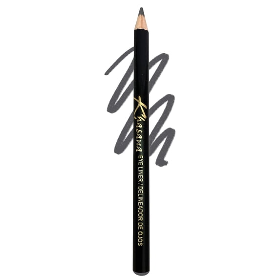 Khasana Waterproof Smudgeproof Eyeliner Pencil, Grey #19, Longwearing, Cruelty-Free & Vegan