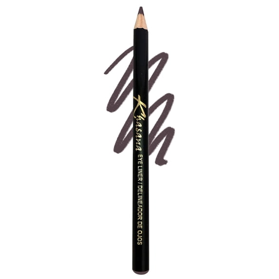 Khasana Eyeliner Pencil, Glide On, Waterproof, Ultra Smooth & Creamy Application, Long-Lasting, Luminous Formula, Smudge-Proof, Ophthalmologist Tested, Cruelty Free & Vegan. #43 Plum