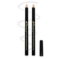 thumbnail image 1 of Khasana Eyeliner Pencil, Glide On, Waterproof, Ultra Smooth & Creamy Application, Long-Lasting, Matte Finish Versatility, Smudge-Proof, Ophthalmologist Tested, Cruelty Free & Vegan, Pack of 2. White, 1 of 9