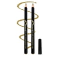 thumbnail image 1 of Khasana Eyeliner Pencil, Glide On, Waterproof, Ultra Smooth & Creamy Application, Long-Lasting, Matte Finish Versatility, Smudge-Proof, Ophthalmologist Tested, Cruelty Free & Vegan, Pack-2. Gold #42, 1 of 9