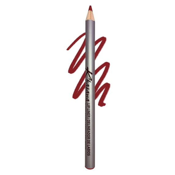 Khasana Lip Liner Pencil, Smooth Creamy Application, Long-Lasting, Nourishing & Moisturizing Formula. Transfer-Proof #4 Cherry