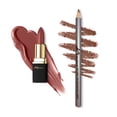 thumbnail image 1 of Khasana Lipstick & Lip Liner Set, Matte, Soft and Smooth Lip Color Kit, Vitamin E & C Infused for Nourishment, Hydration & Protection, Long Lasting, Color Matched Gift Set, 1 of 10