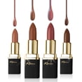 thumbnail image 1 of Khasana Lipstick Set. Long Lasting Lip color, 4 Piece Gift Set. Moisturizing Formula, Infused with Vitamin E and Vitamin C. Multi Finish Lip Makeup, Cream Gloss & Matte. Pack of 4., 1 of 4