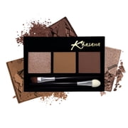 Khasana Longlisting Eyebrow Powder Cruelty free with Applicator Brush, Shade #2 Medium