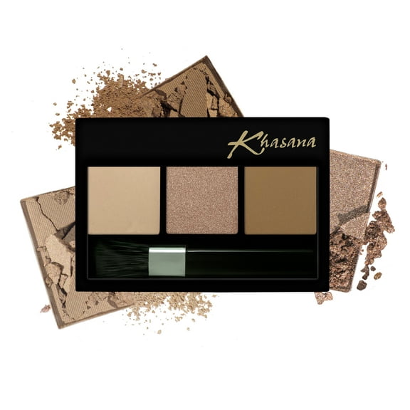Khasana Long-lasting Blush Palette, Shape, Contour & Highlight Face for a Shimmery or Matte Finish, Lightweight, Smooth, Blendable Face Enhancing Makeup Color - Nudes