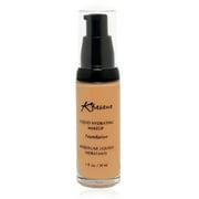 Khasana Moisturizing Liquid Foundation, Flawless Matte Finish Makeup, Full Coverage & Longwear, Lightweight Foundation Formula #11 Matte Beige