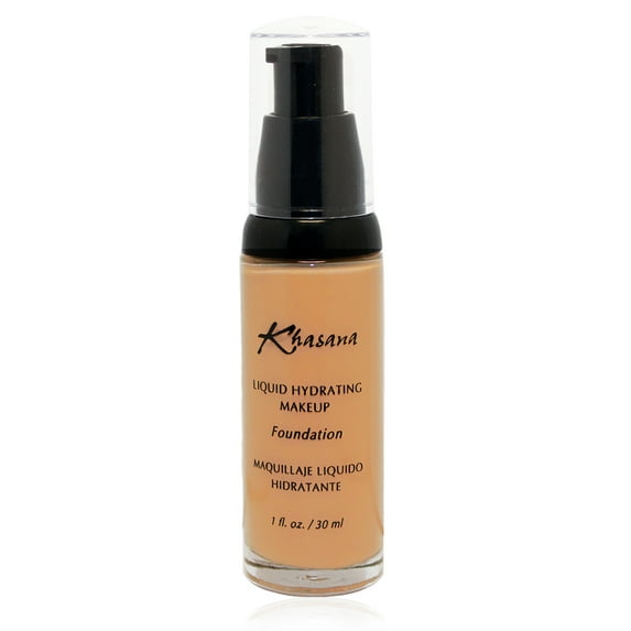 Khasana Moisturizing Liquid Foundation, Flawless Matte Finish Makeup, Full Coverage & Longwear, Lightweight Foundation Formula #11 Matte Beige
