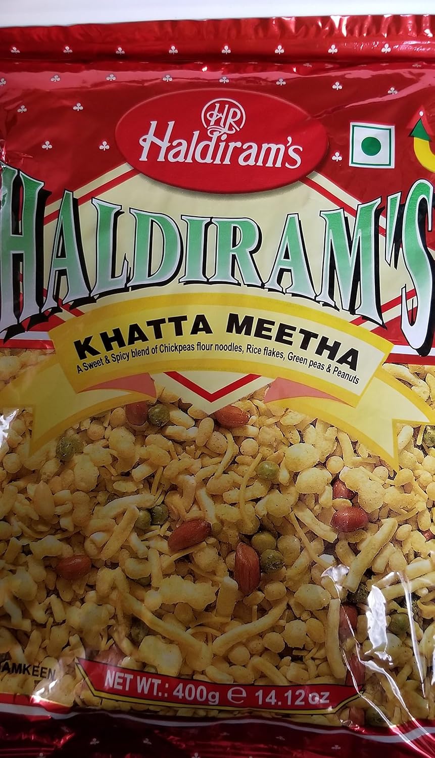 Khatta Meetha (Sweetnspicy) Mix of Chickpeas Flour Noodles,Rice