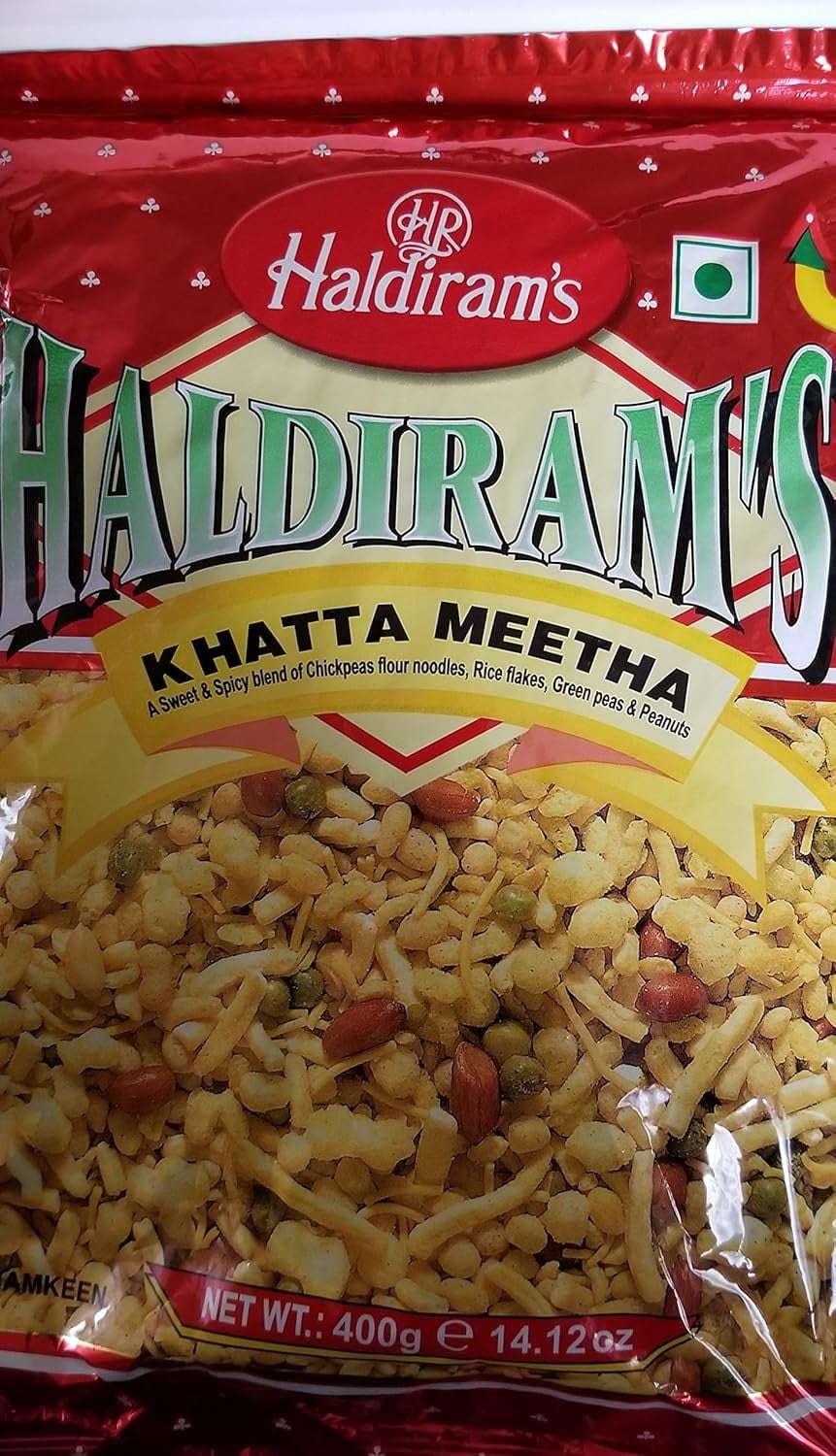 Khatta Meetha (Sweetspicy) Mix of Chickpeas Flour oodles,Rice flakes