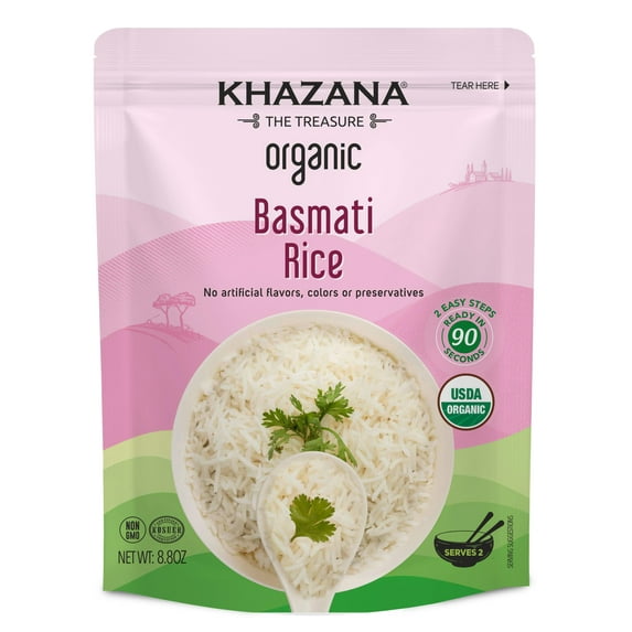 Khazana Organic RTE Basmati Rice