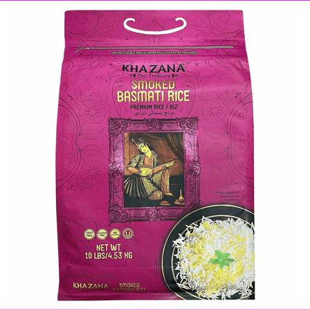 Khazana Premium Smoked Basmati Rice - 10lb