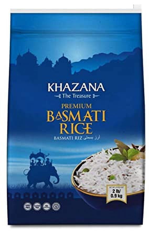 Khazana Rice Premium Basmati, 2 Lb