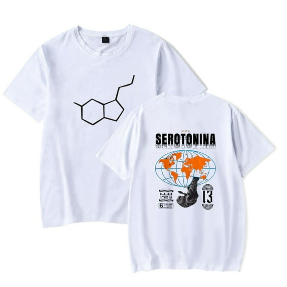 Khea PRIMER DROP DE SEROTONINA Tshirt Hip Hop Style Crewneck Unique Short Sleeve