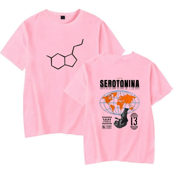 Khea PRIMER DROP DE SEROTONINA Tshirt Hip Hop Style Crewneck Unique Short Sleeve
