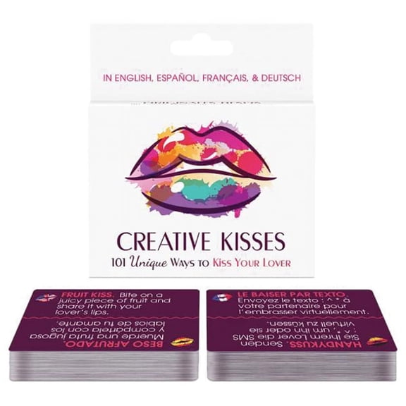 Kheper Games Creative Kisses Adult Card Games, 0 5 lb, (101 Piece)