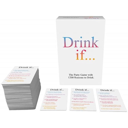 Kheper Games Drink If Party Game with 1200 Reasons to Celebrate Board Game 2022