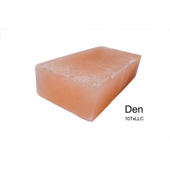 Khewra Origins Himalayan Pink Salt Brick (4x8x2) | Rectangular Wall & Sauna Salt Block