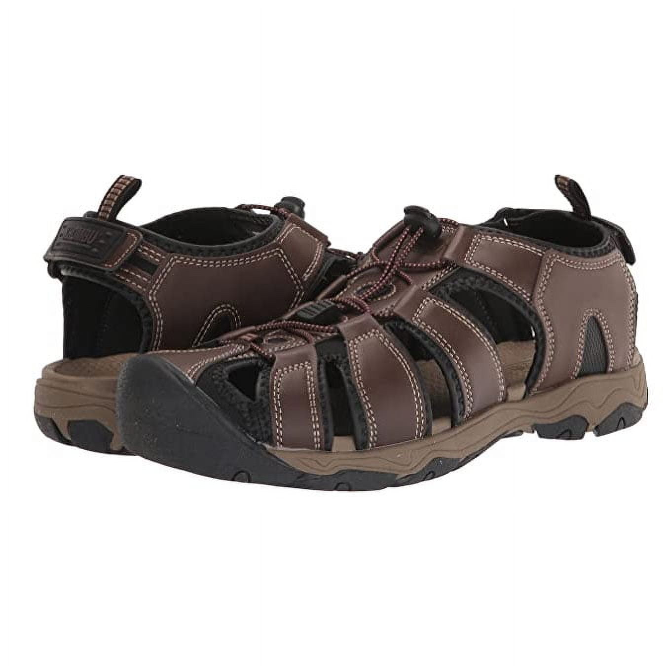 Khombu Hal Men's Size 11, All Season Closed Toe Sandals, Brown NEW ...