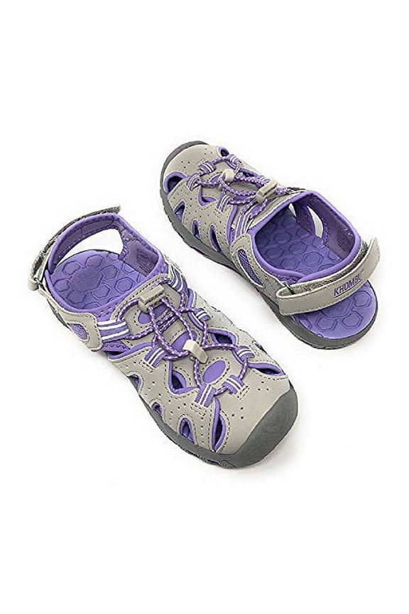 Kids Athletic Girls Purple Active Sandals (12)