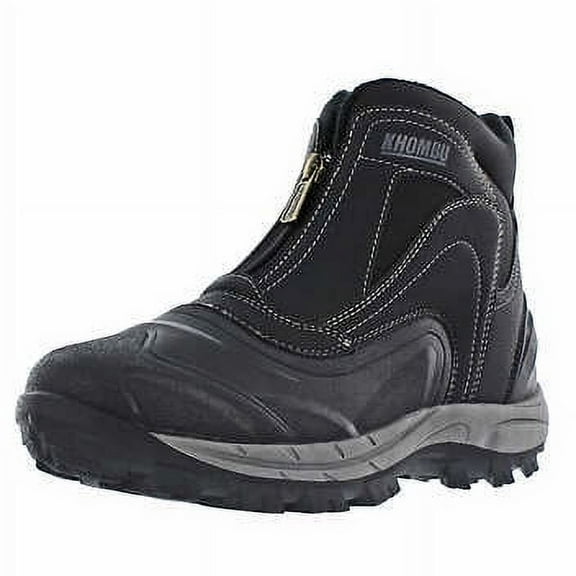Khombu Mason Men's Size 10 Hybrid Winter Boot, Black